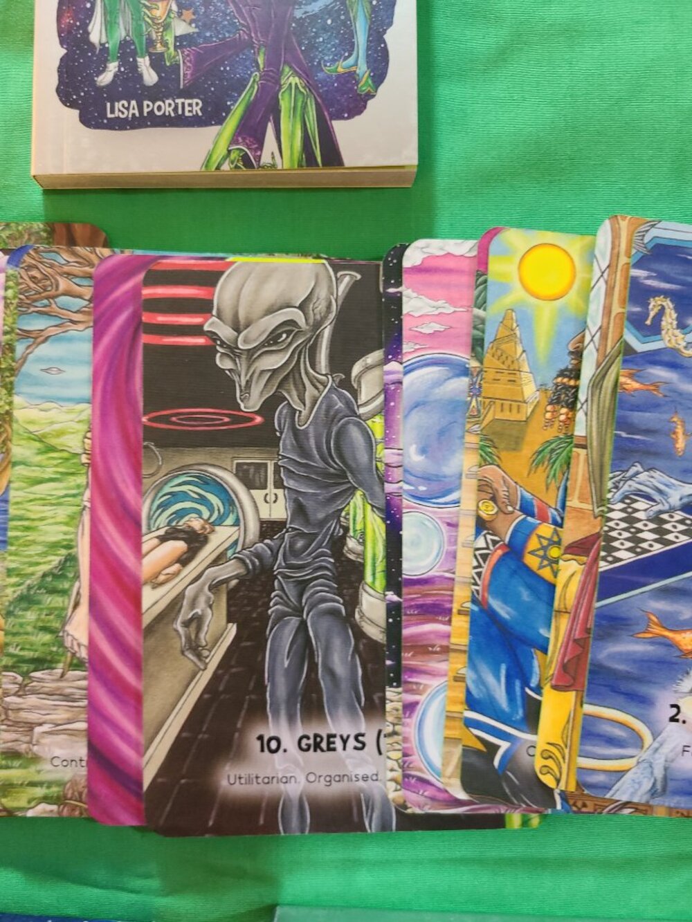 Tarot Cards Mystic Martian Oracle - Picture 7 of 11